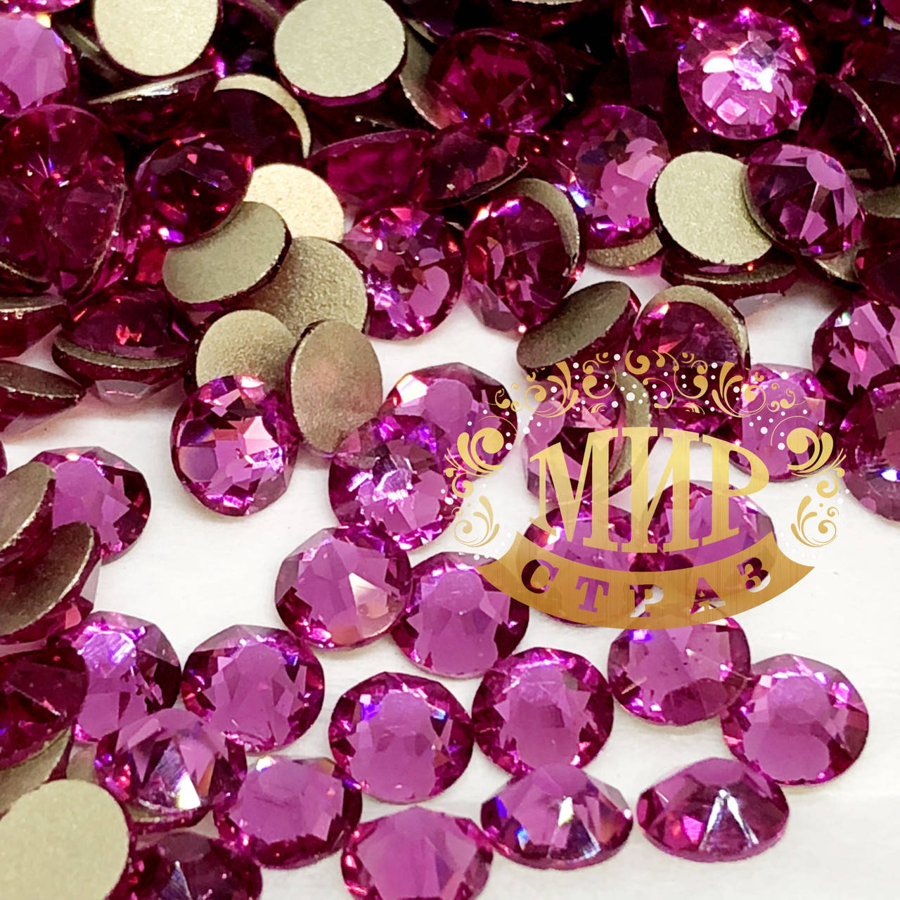 

Стразы Xirius Crystals, цвет Fuchsia, ss20 (4,6-4,8 мм), 100шт, Серебристый