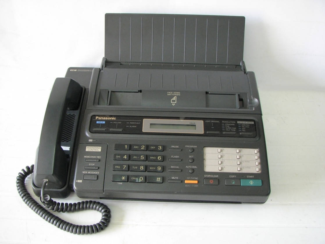 

Факс Panasonic KX-F130 BX на термобумаге, бу