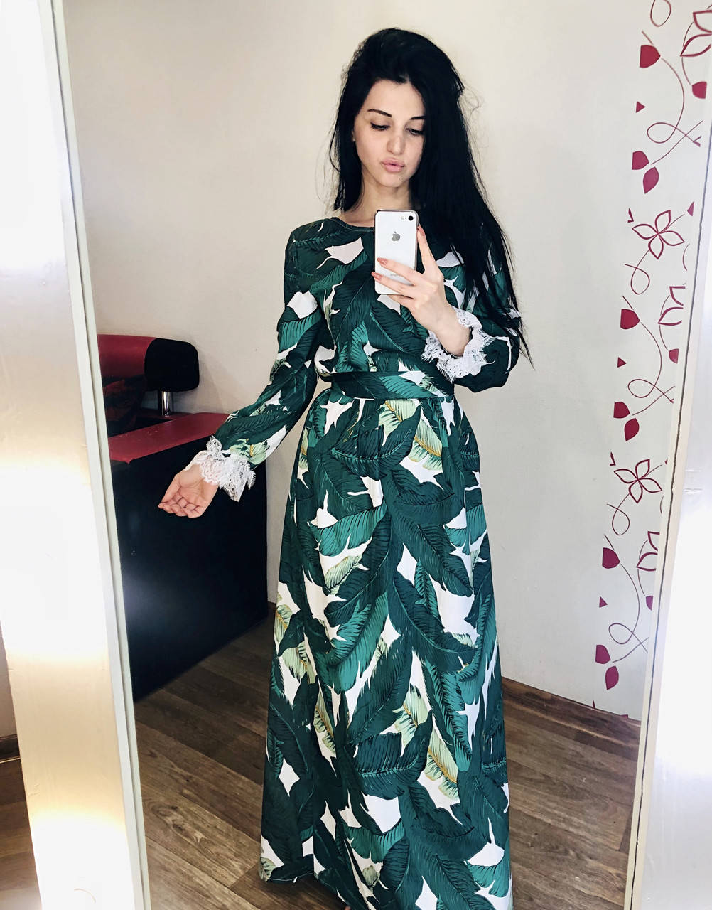 

Платье макси Принт