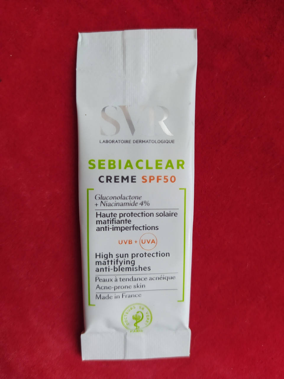 

Крем солнцезащитный для проблемной кожи СВР Себиаклер SVR Sebiaclear Cream SPF 50