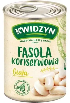 

Квасоля біла ж/б 400 г KWIDZYN
