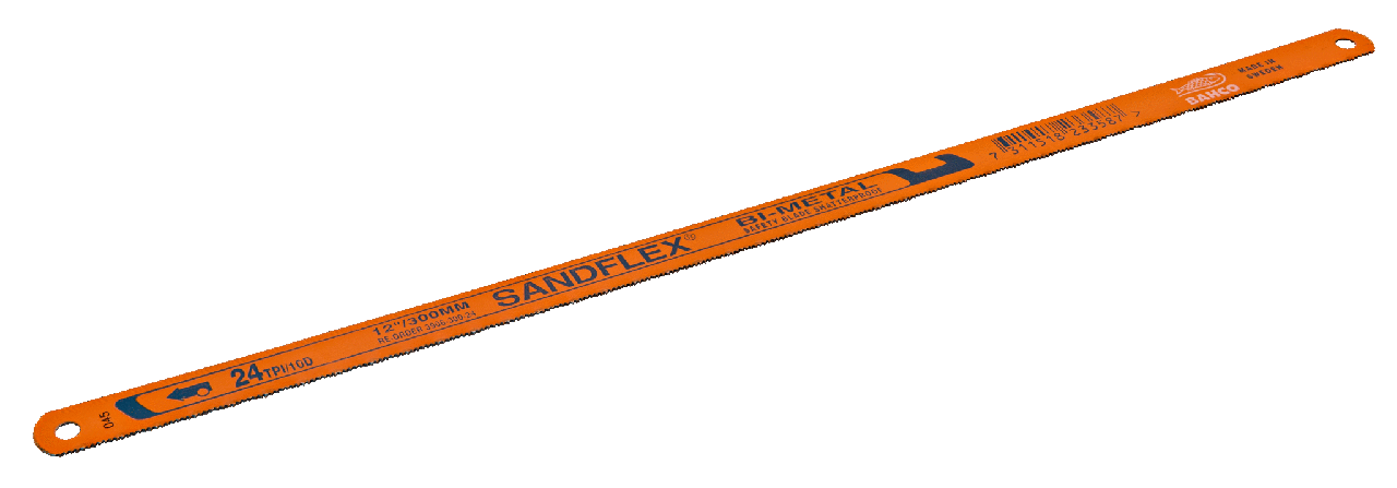 

Биметаллическое ножовочное полотно по металлу Bahco SANDFLEX