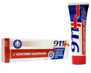 

Гель-бальзам для ног С КОНСКИМ КАШТАНОМ, серия 911, 100 мл