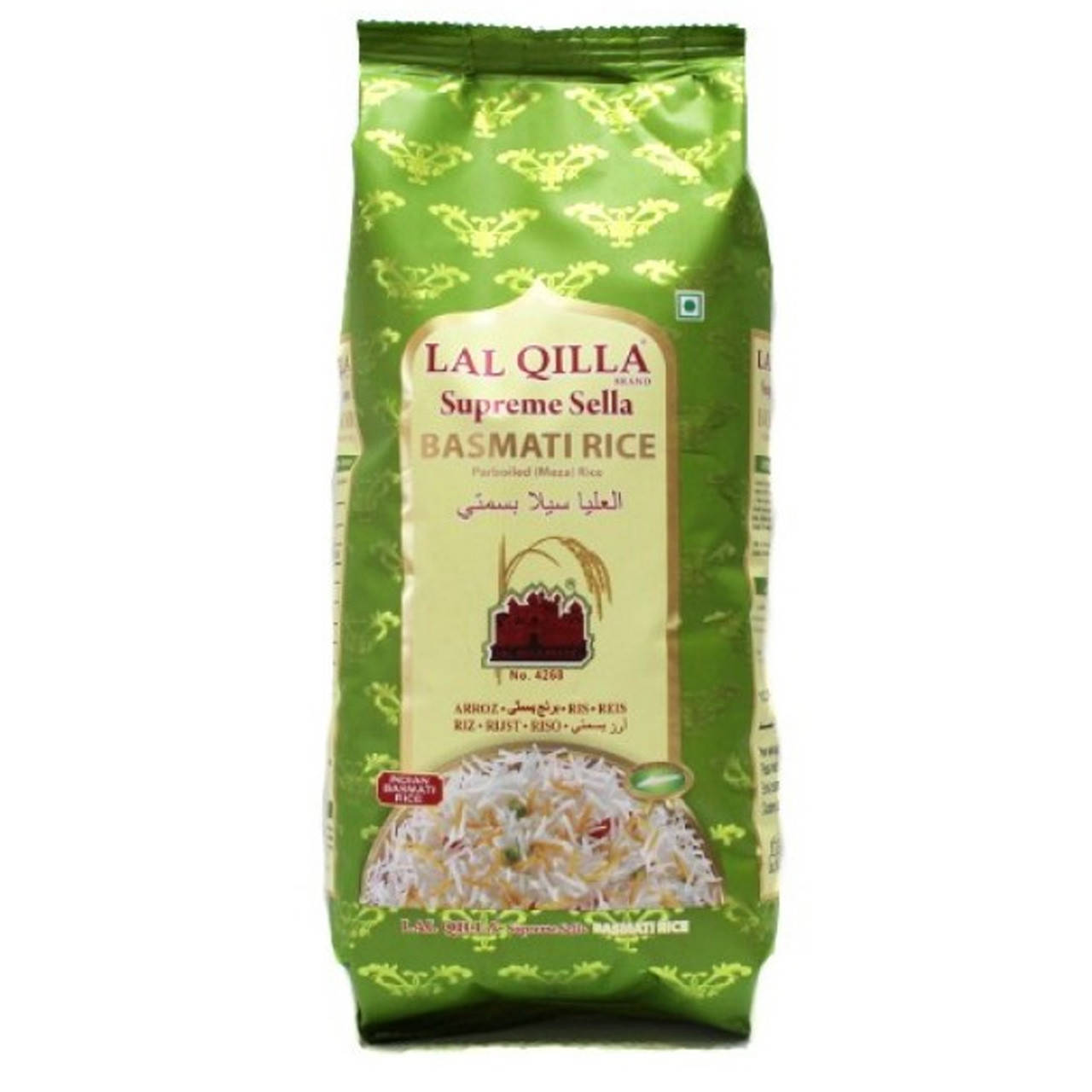 

Рис басмати Lal Qilla Supreme sella, пропаренный, мешок 1 кг