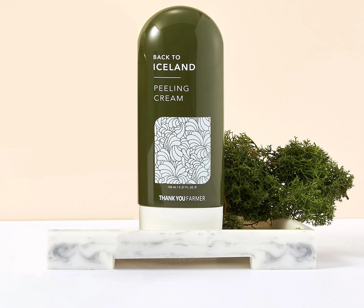 

Мягкий крем-пилинг с экстрактом исландского мха и кислотами Thank You Farmer Back To Iceland Peeling Cream