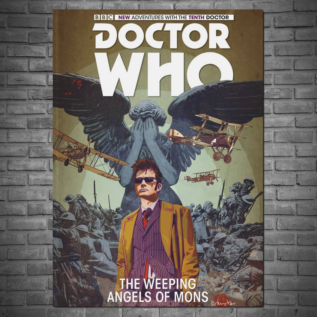 

Плакат "Доктор Кто, Doctor Who, Weeping Angels of Mons" (артикул 0295)