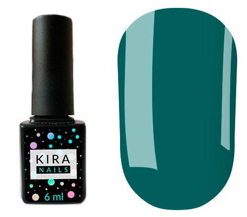

Гель лак Kira Nails (Кира Наилс) 6 ml, 080 тёмно серо голубой
