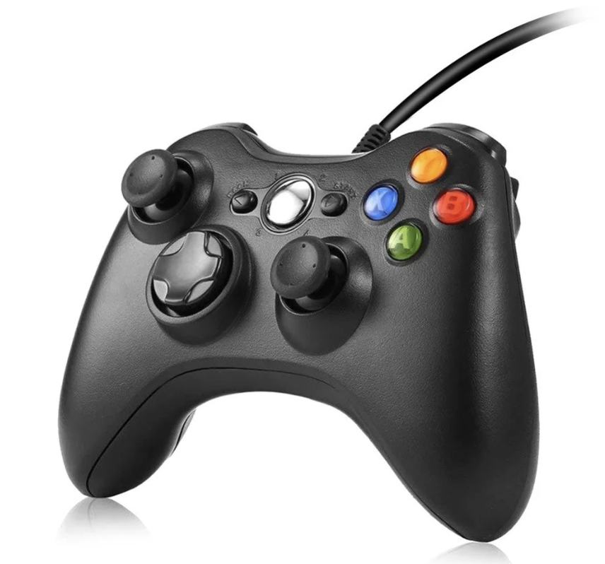 

Проводной джойстик XBOX 360 игровой контроллер геймпад Икс Бокс 360 Magnus, Черный