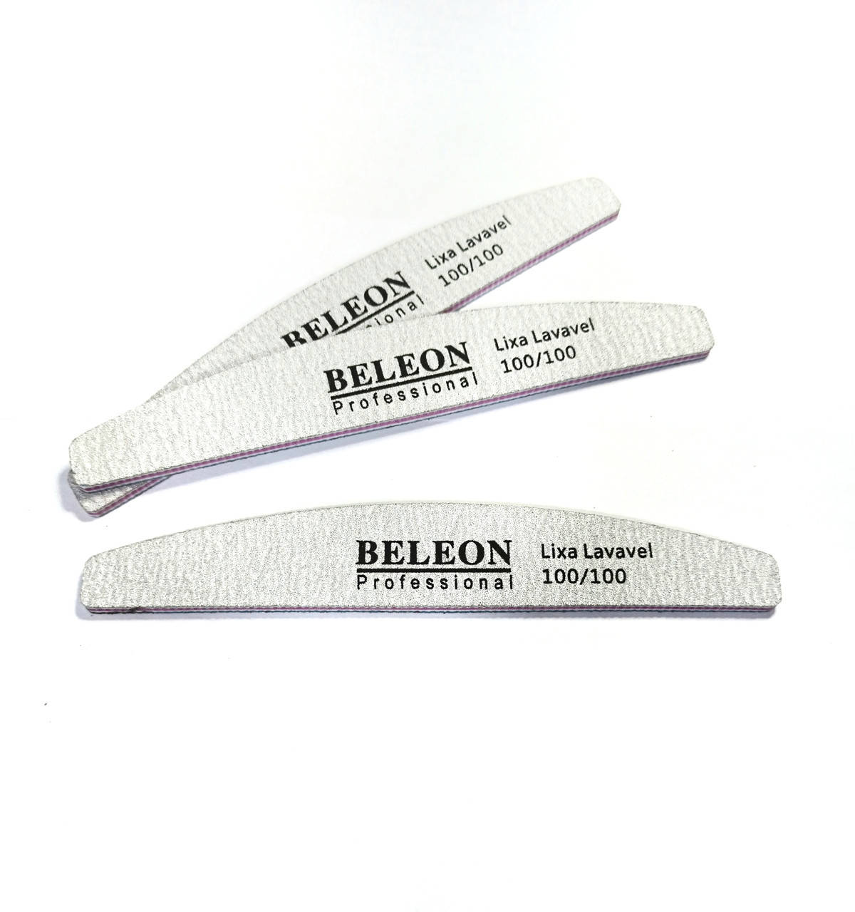

Пилка для ногтей BELEON в индивидуальной упаковке. 100/100
