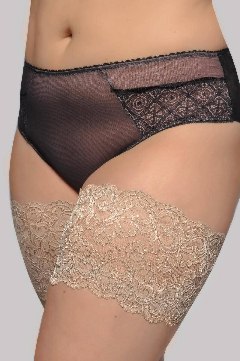 

Кружевные бандалетки на бедра Shato Lace Бежевый, XL