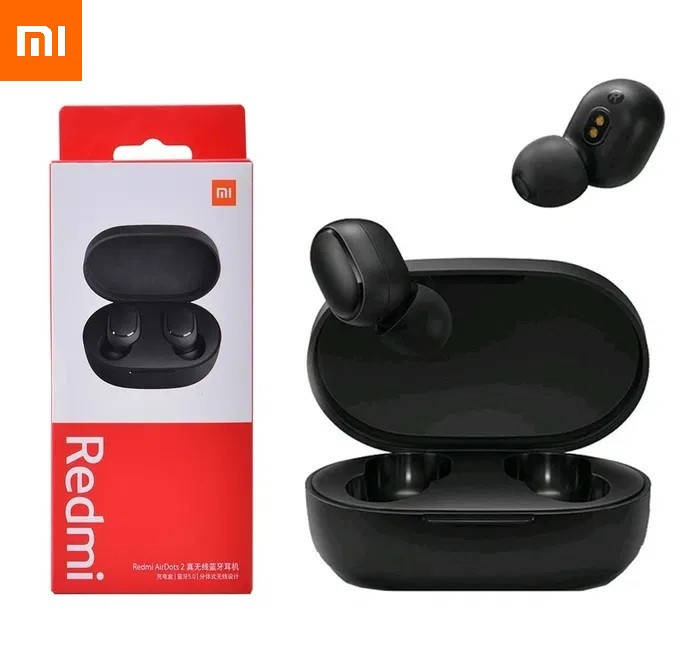 

Беспроводные наушники Xiaomi Redmi Air Dots 2 Bluetooth 5.0 s, Черный
