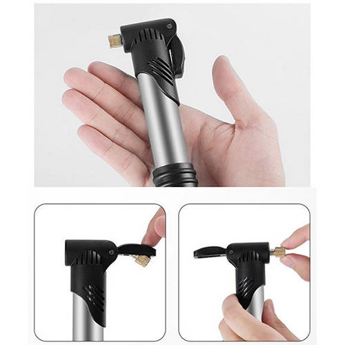 

Велосипедный насос 2326, ручной, с насадками