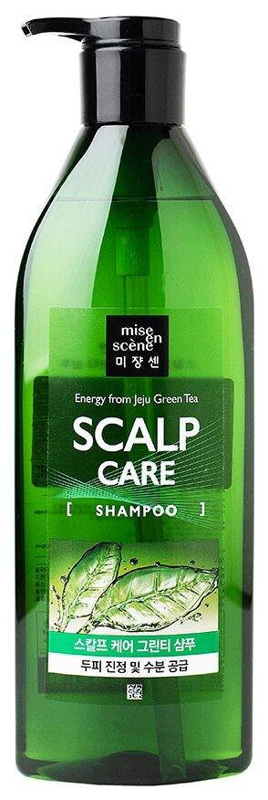 

Шампунь Лечащий С Экстрактом Зелёного Чая и Имбиря Mise en Scene Scalp Care Shampoo 680ml