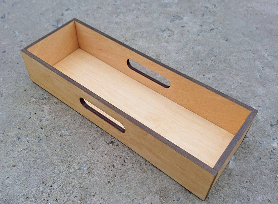 

Подставка для столовых приборов (Цвет СВЕТЛЫЙ) | Era Creative Wood, Золотистый