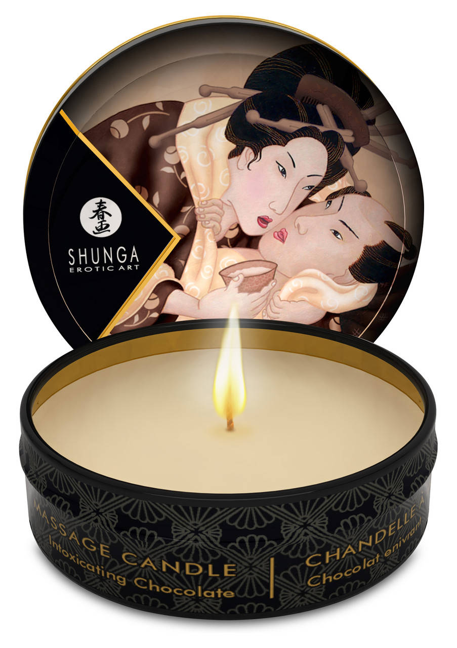 

Массажная свеча Shunga Massage Candle Chocolate с запахом шоколада