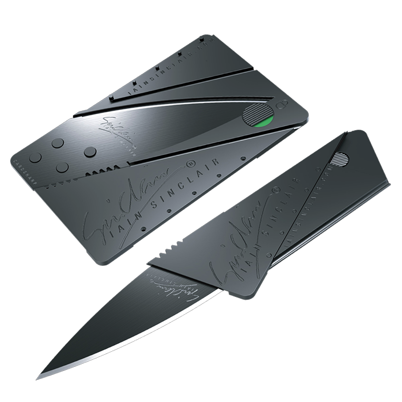 

Складной нож-кредитка CardSharp, Черный