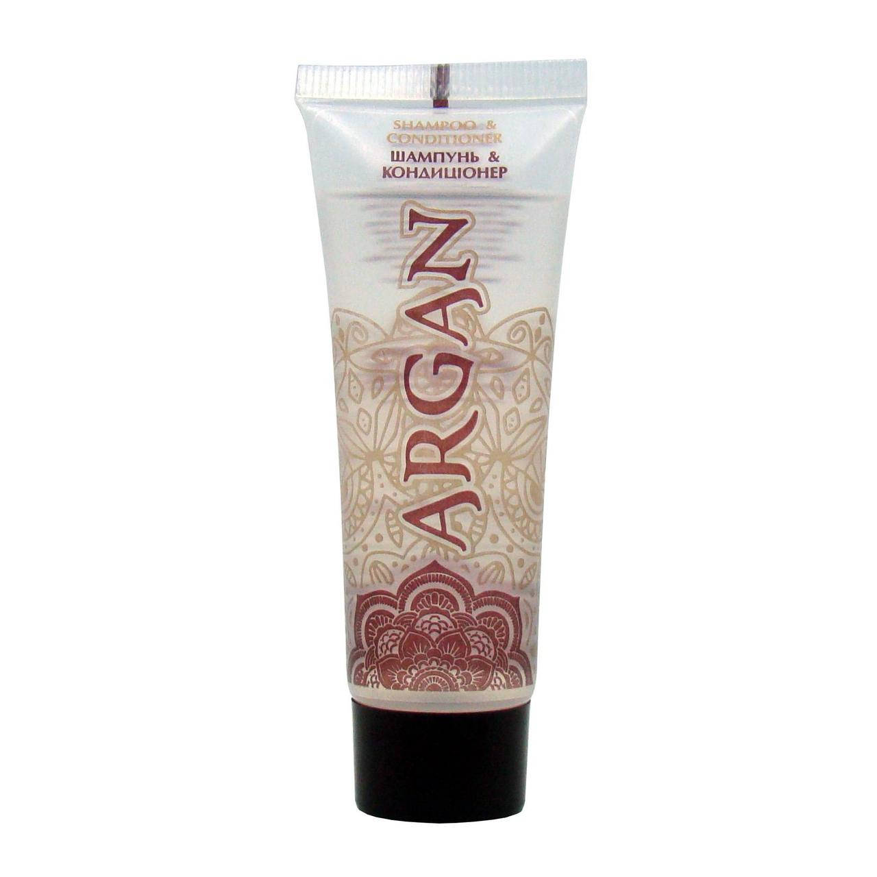 

Шампунь&кондиционер 30 мл "ARGAN" для гостиниц (Мин. заказ от 100 шт)