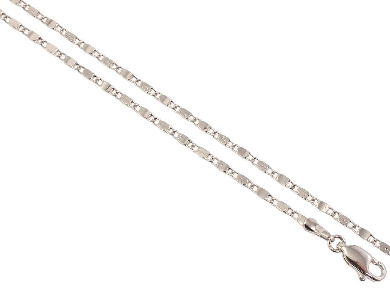 

Цепочка Xuping Родий "Плетение декоративная морская цепь" длина 46см х 2мм