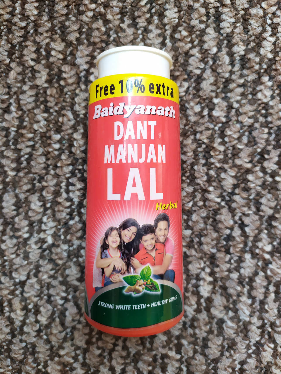 

Красный зубной порошок Дант Манджан Лал, Baidyanath Dant Manjan Lal, 100г