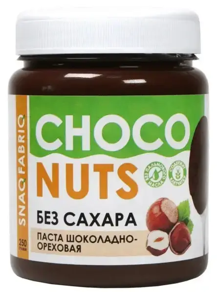 

Натуральная орехово-протеиновая паста Bombbar/Snaq Fabriq Шоколадно-Ореховая (250 грамм)