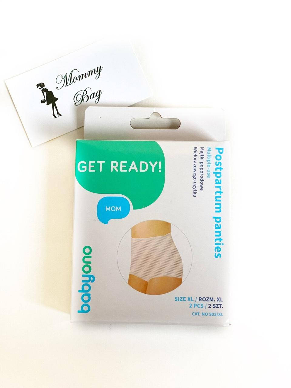 

Послеродовые трусы BabyOno многоразовые 2 шт, XL (104-112 см)