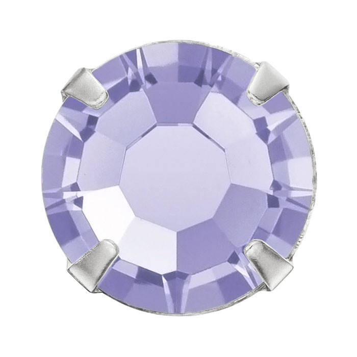 

Стразы в цапах Preciosa (Чехия)  Tanzanite/серебро, Фиолетовый
