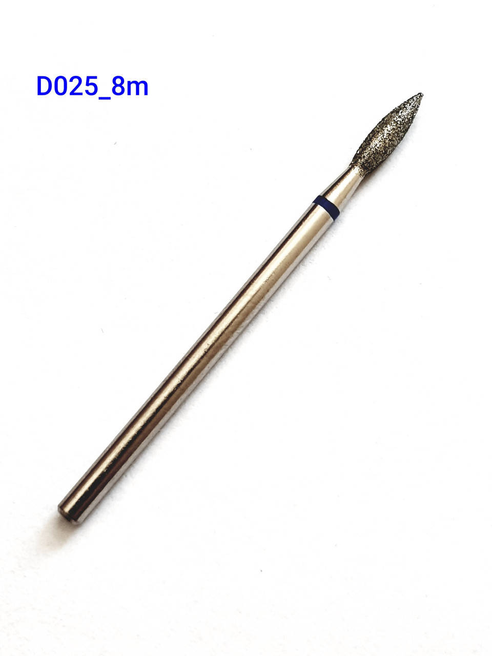 

Фреза для маникюра алмазная "Пламя", Синий