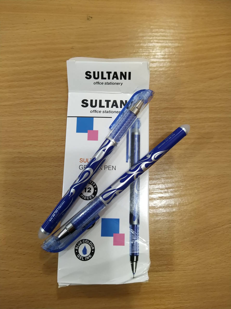 

Ручка гел пиши-стирай син SULTANI ST5524-70