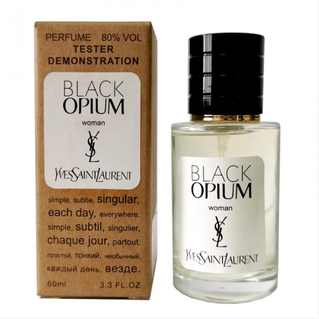 

Yves Saint Laurent Black Opium TESTER LUX, женский, 60 мл