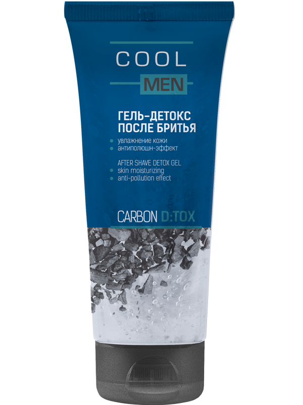 

Гель-детокс після гоління 200 мл Cool Men DETOX CARBON