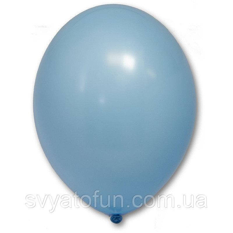 

Латексные шарики 12" пастель В105/003 голубой 10шт/уп BelBal