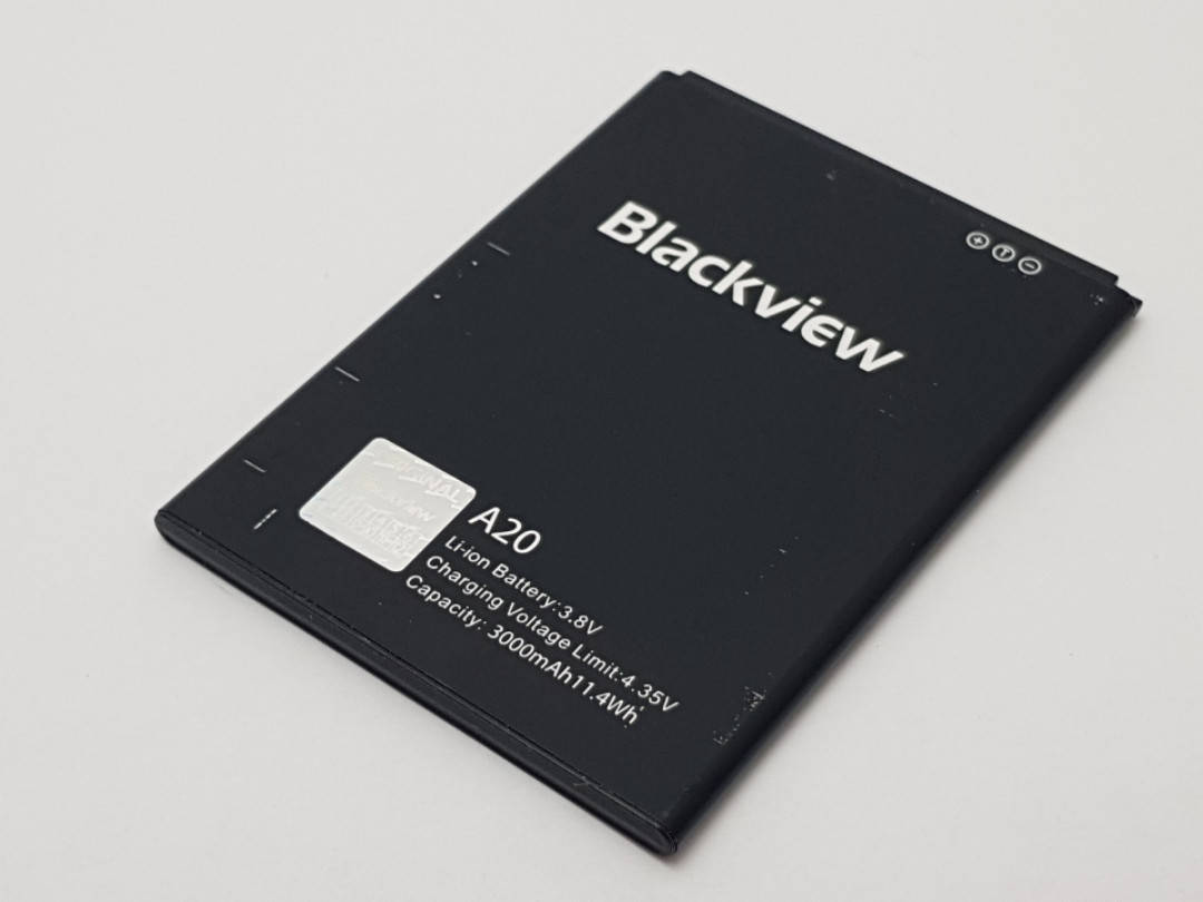 

Батарея аккумуляторная Blackview A20 Сервисный оригинал с разборки (до 10% износа)