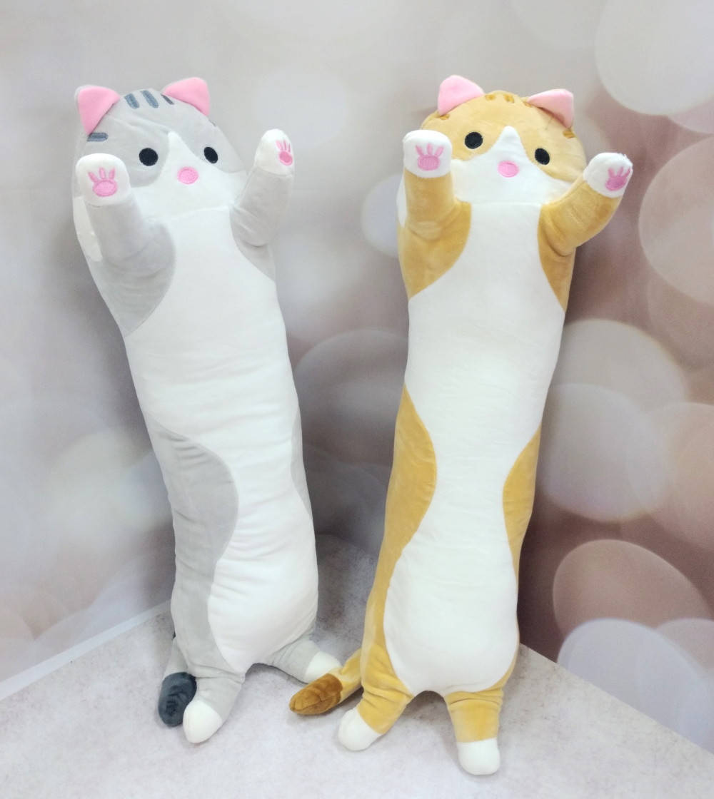 

Подушка обнимашка кошка 70см