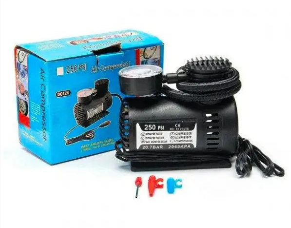 

АВТОМОБИЛЬНЫЙ КОМПРЕССОР АВТО НАСОС ОТ ПРИКУРИВАТЕЛЯ 12В AIR COMPRESSOR ЧЕРНЫЙ