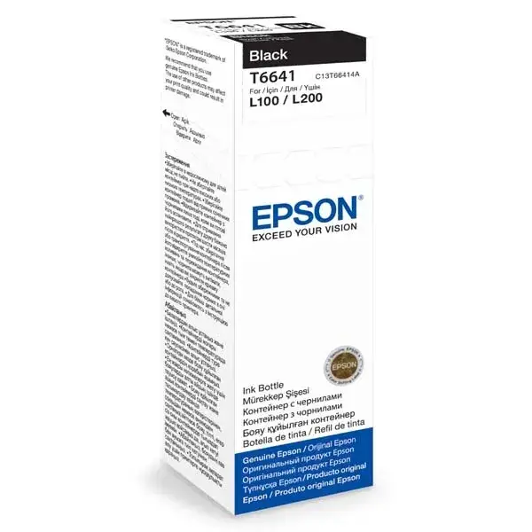 

Чернила для принтера Epson T664 Black (C13T66414A)