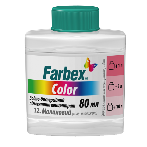 

Водно-дисперсионный пигментный концентрат "Farbex color" 80мл Серо-голубой