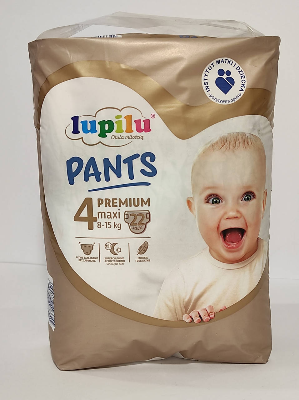 

Підгузки-Трусики Lupilu premium maxi розмір 4, Вага 8-15 кг. 22 шт.