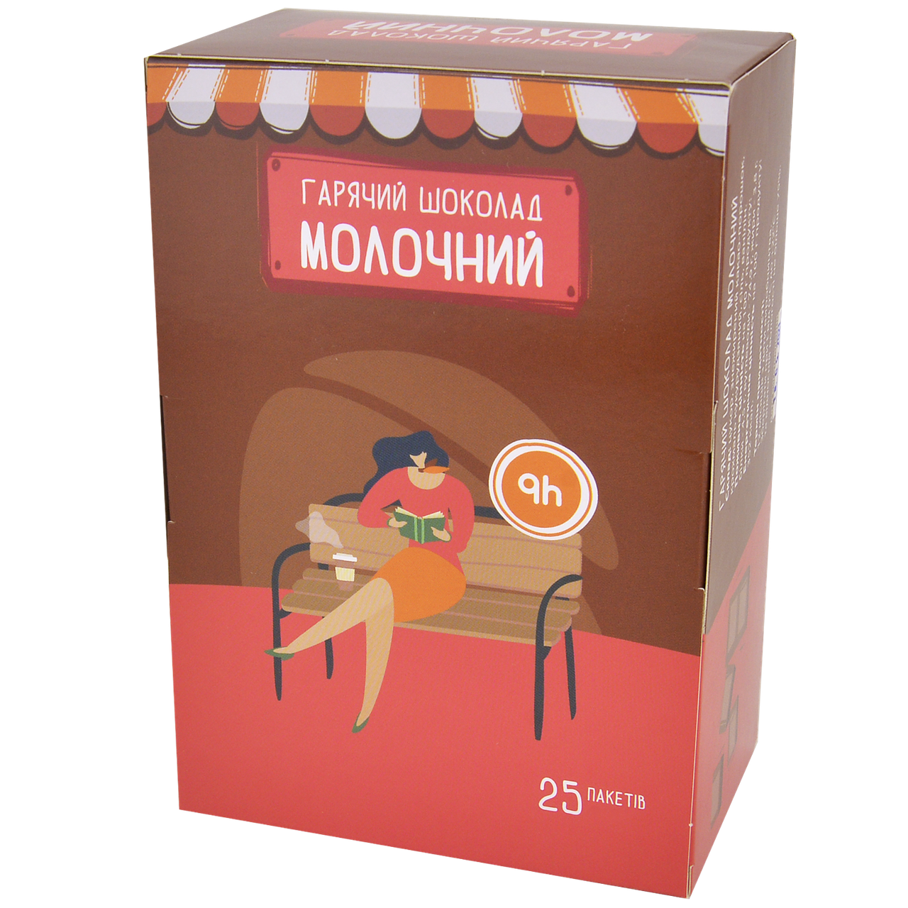 

Горячий шоколад Порционный РН "Молочный" 25 пакетиков, по 30г