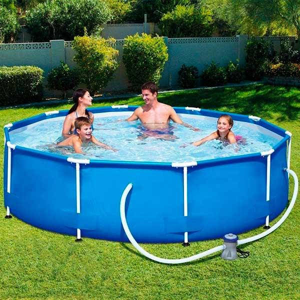 

Бассейн каркасный круглый з фильтром 305×76 см BestWay 56679