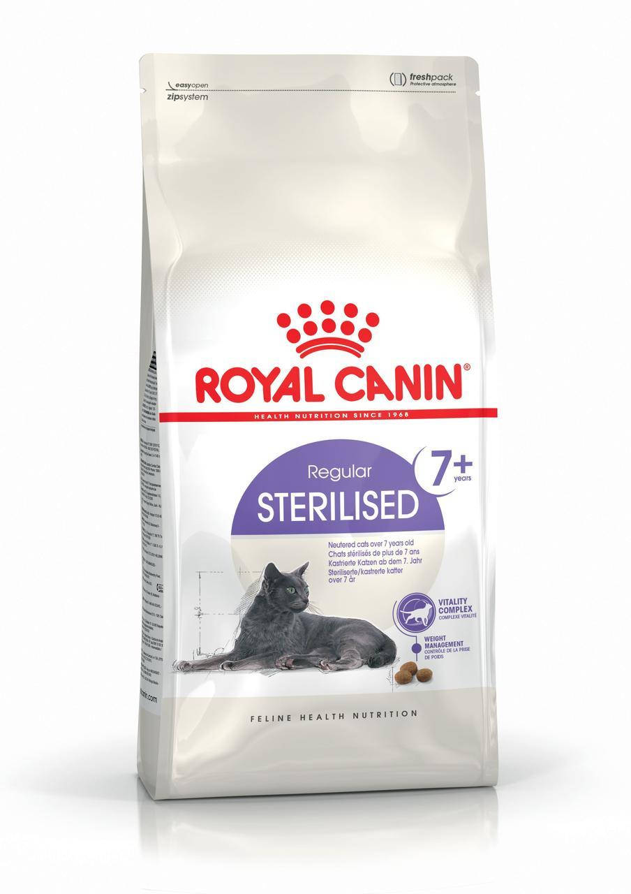 

Royal Canin Sterilised 7+ 1,5кг для стерилизованных кошек старше 7 лет