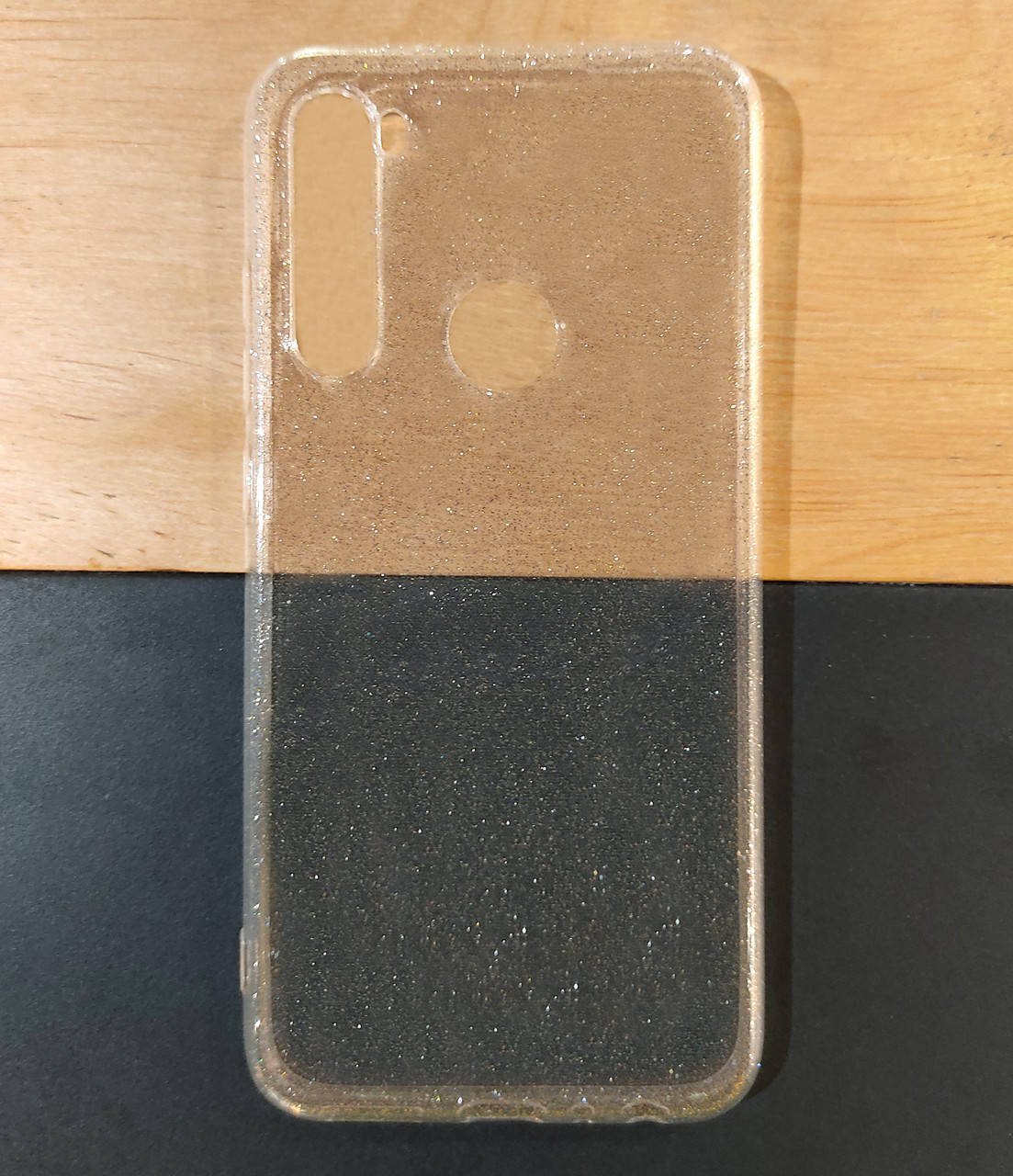 

Чехол для Xiaomi Redmi Note 8 силиконовый блестящий прозрачный Star Transparent