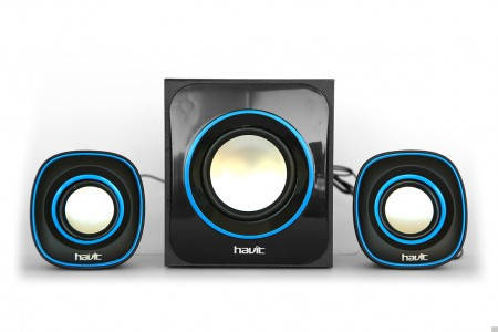 

Акустические колонки Havit HV-SK450 black\blue