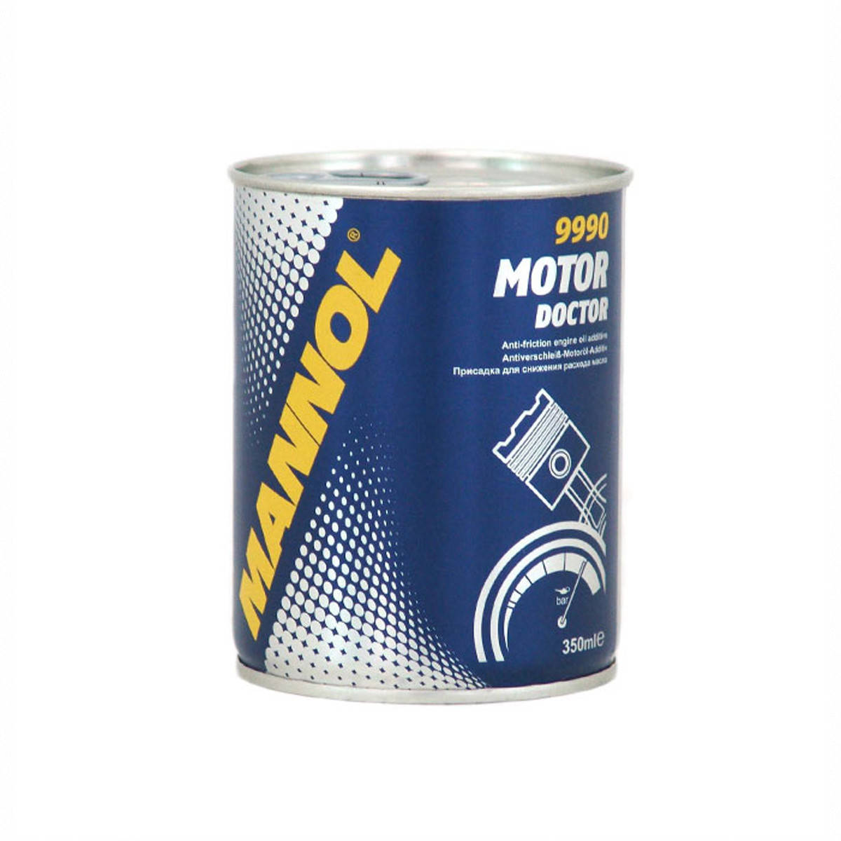

Присадка в моторное масло Mannol 9990 MOTOR DOCTOR 350мл для снижения расхода, антидым