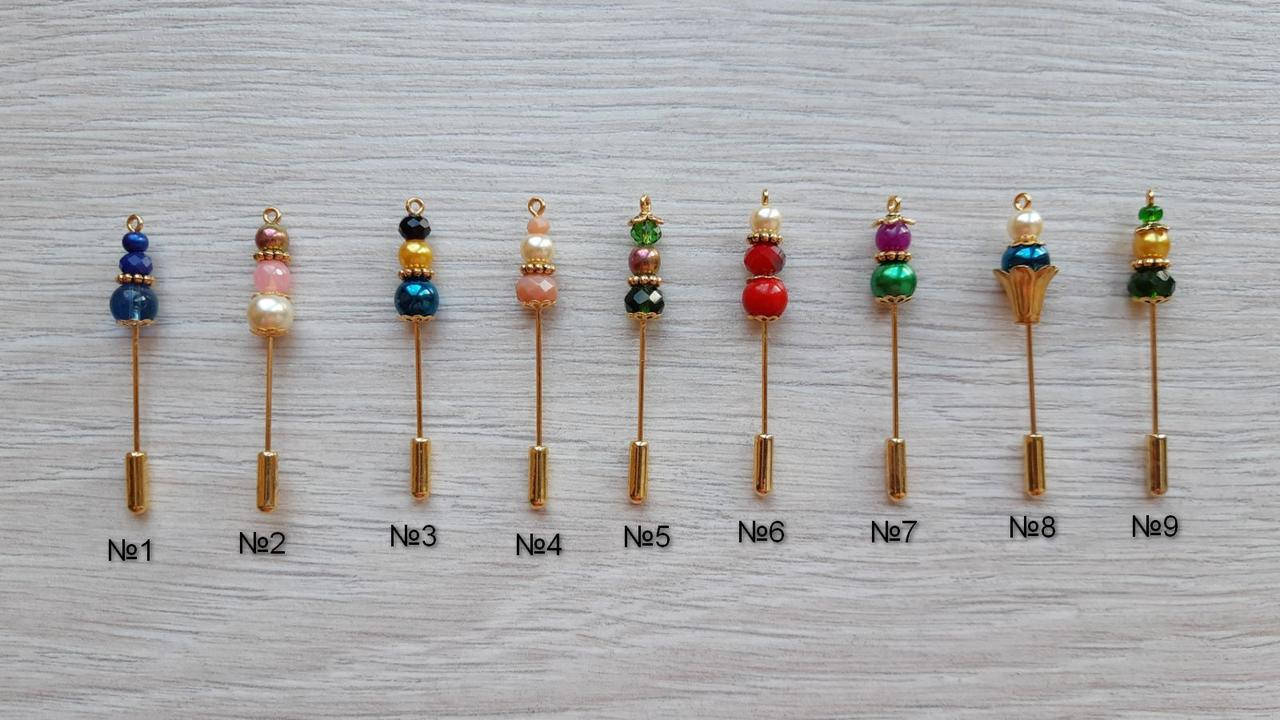 

Счетная иголка (пин) с колпачком