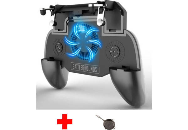 

Геймпад Union SR+ с вентилятором и повербанком 4000mAh триггеры Union PUBG Mobile Call Of Duty StansOFF 2