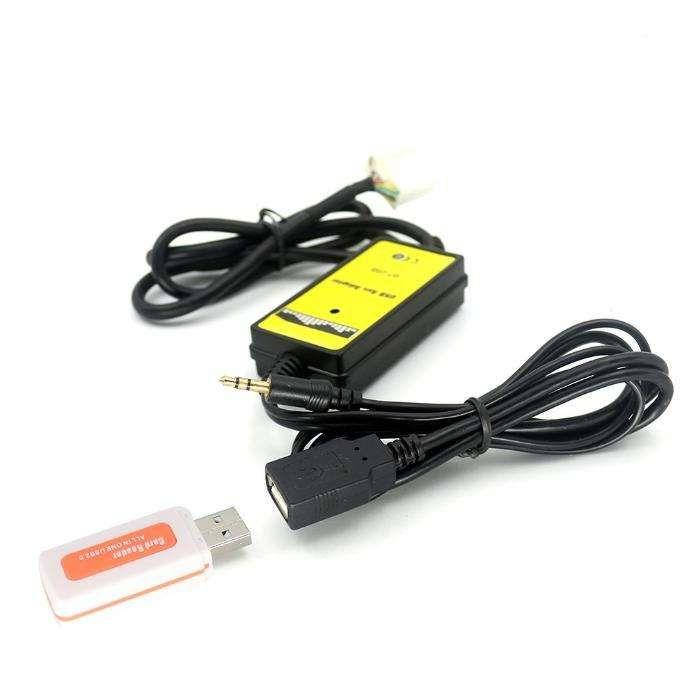

USB AUX Адаптер для штатных магнитол Honda Civic Accord, Acura TSX MDX