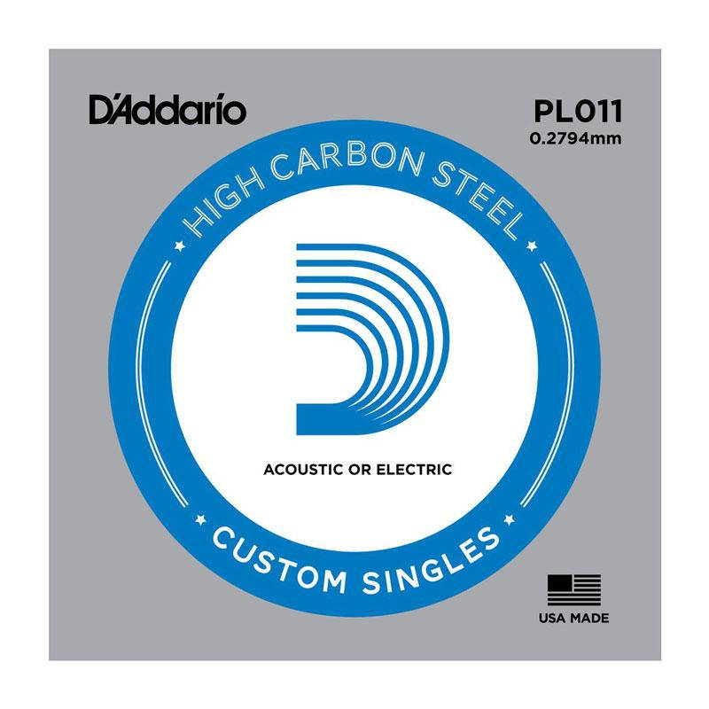 

Струна для электрогитары D`ADDARIO PL011 Plain Steel 011