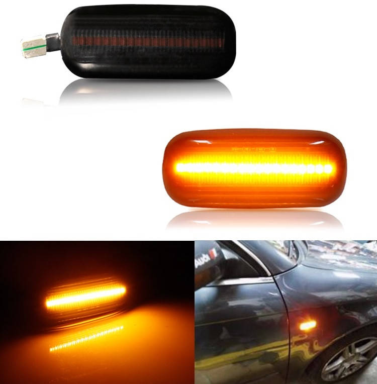 

Led дымчатые поворотники Audi A3/A4(B6)/A6(C6)
