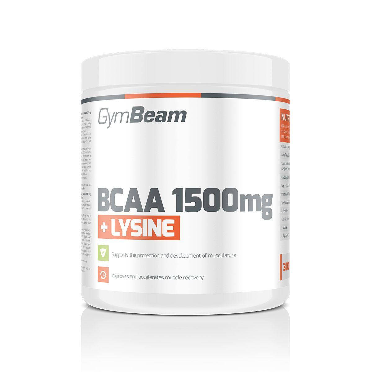 

GymBeam BCAA + Lysine - 300tabs