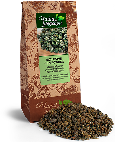 

Высокогорный цейлонский зеленый чай Exclusive Gunpowder ТМ "Чайные шедевры", 500г